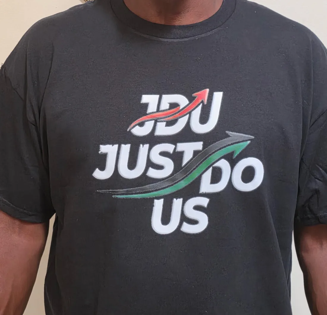 JDU Just Do Us arrows shirt
